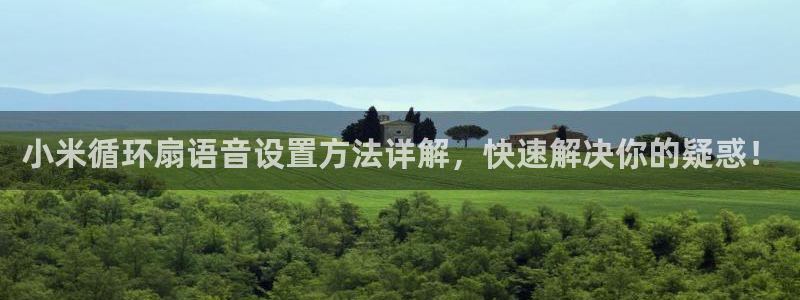 凯发正规网站：小米循环扇语音设置方法详解，快速解决你的疑惑！