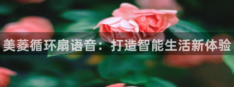凯发国际app下载：美菱循环扇语音：打造智能生活新体验