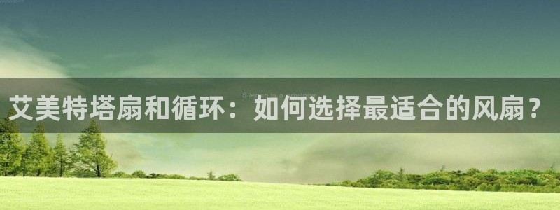 凯发k8娱乐平台下载：艾美特塔扇和循环：如何选择最适合的风扇？