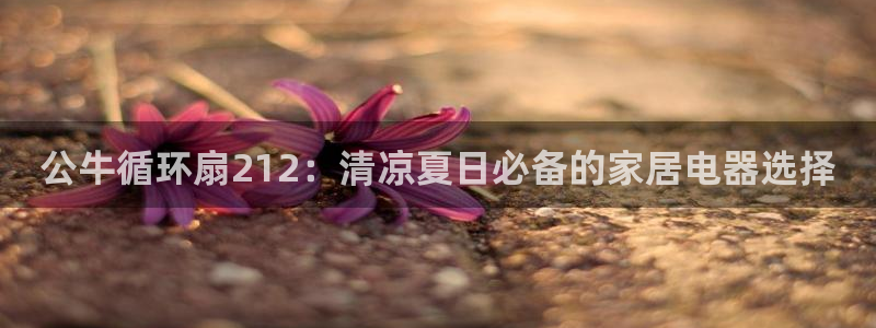 凯发国际怎么赚钱：公牛循环扇212：清凉夏日必备的家居电器选择