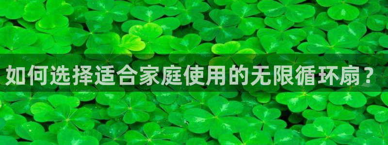 凯发官方手机app：如何选择适合家庭使用的无限循环扇？