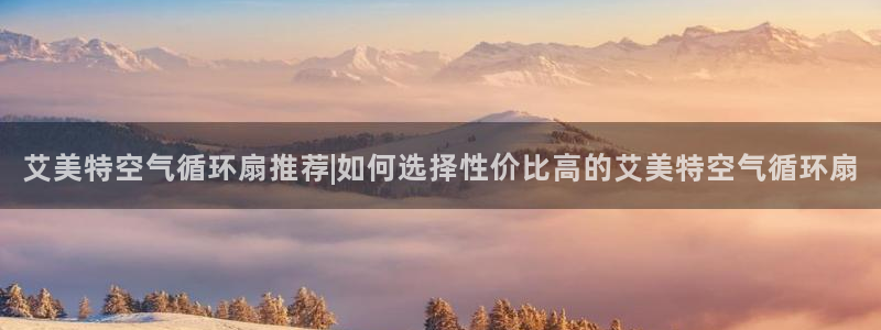凯发国际官网下载：艾美特空气循环扇推荐|如何选择性价比高的艾美特空气循环扇